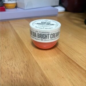 SOL DE JANEIRO Bom Dia Bright Cream 2.5oz Factory Sealed Jar, NO Box Authentic